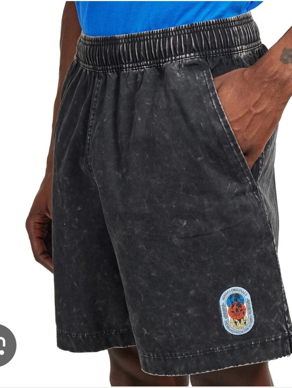 Adidas Originals Men's Olympics Shorts (Black) IZ2548 Large